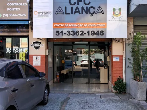 Fachada do CFC Aliança