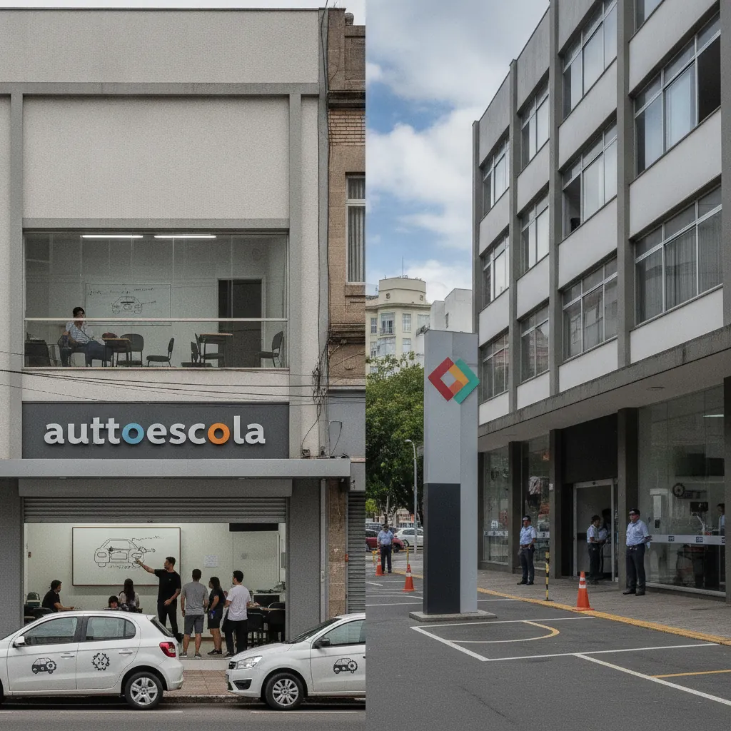 Autoescola ou CFC em Porto Alegre: qual a diferença?